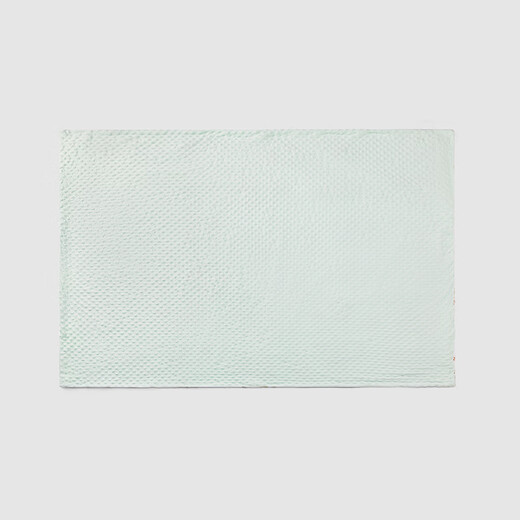 YEEHOO Bamboo Cotton Antibacterial Soothing Bean Velvet Baby Quilt Kindergarten Blanket Nap Quilt Spring and Summer Grass 120x150cm