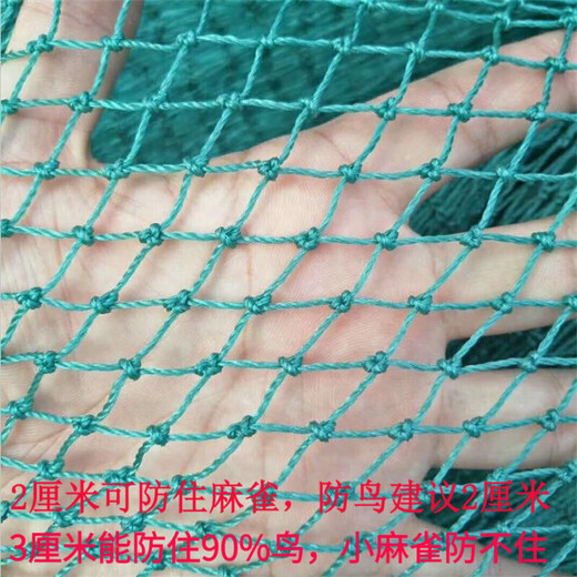 Shuaimi fruit tree anti-bird cover, anti-bird net, breeding net, chicken net, duck net, fishing net, poultry net, nylon net (from 20 square meters, 6 strands of 2 cm mesh/square meter