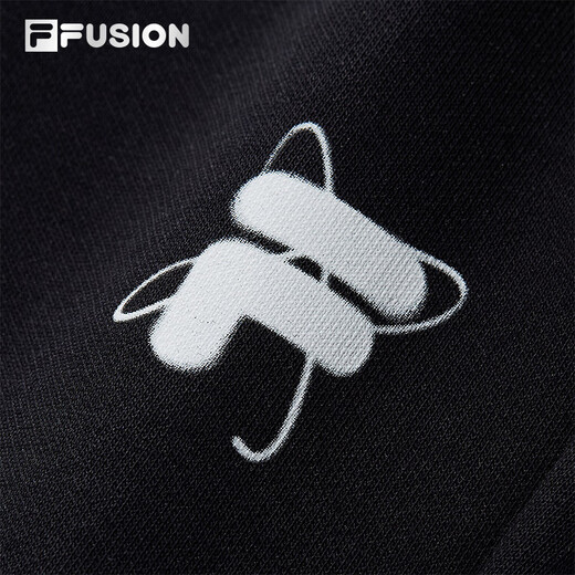 FILA FUSION Fila trendy brand knitted trousers for men 2025 fashionable loose cuffed casual pants