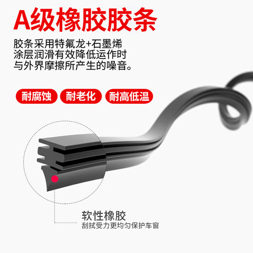 Lingsuka Buick GL8 Wiper Original GL8ES / 28T / AVIA 653T LU ZUN 25S FATHEAD FISH BLADE ORIGINE BUICK GL8 (MODÈLES 04-16)
