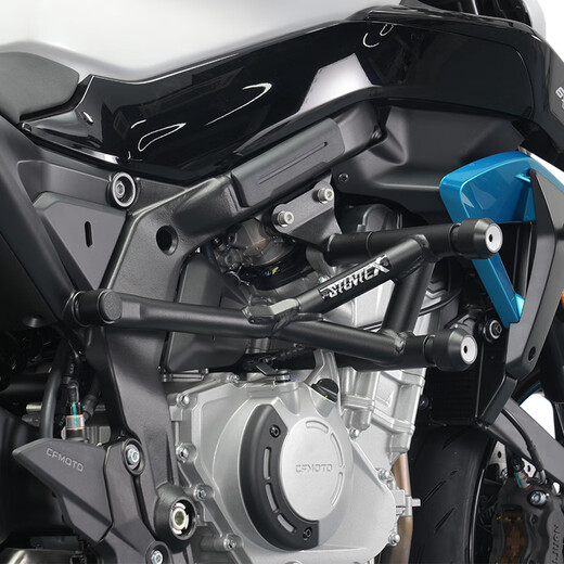 Barra protectora Stuntcx adaptada a Chunfeng 675NK BUMPER CFMOTO MOTOCINA MODIFICACIÓN PIEZAS PIEZAS DE MODIFICACIÓN SIDAGX CARRITO COMPETITIVO (Cabezal de resorte POM de segunda generación)
