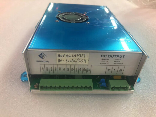 珊珊来图注塑机电脑电源F3800 F3880 220VAC INPUT165 265VAC 4A电源 乳白色 珊星双层110V 220V电源
