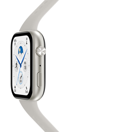 Honor persönlich wählt Rossini Smart Watch 2i 1,85-Zoll-AMOLED große Bildschirm Bluetooth Call Allwetter Health Monitoring Starlight White