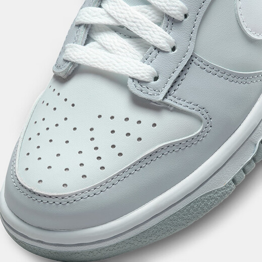 NIKE Nike men and women's low top casual board shoes DUNK lightweight cushioning sports white shoes fashionable skateboard shoes big children's shoes DH9765-001 size 40 suitable for foot length 25cm