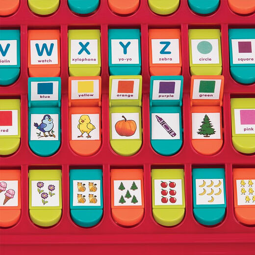 Verstecken und suche Alphabet Kinderkognitive Karte Baby Key Card -Nummer Farbler lernen frühe Bildung Spielzeug Versteck und Suchen Sie Briefe BT2532z