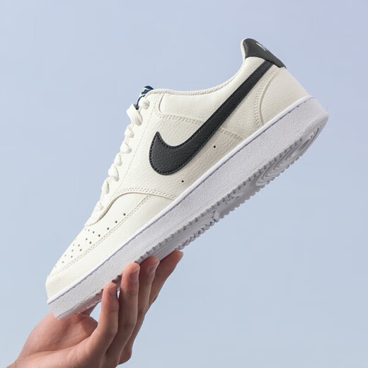 Nike Nike Casual Shoes Shoes para hombres 2025 NUEVA VISIÓN TRANSIÓN BAJA Top Ligera y cómodos zapatos deportivos zapatos Skateboard HQ4867-101/Said White/Deep Sea Blue 41