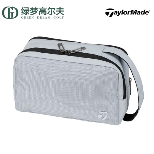 Taylormade泰勒梅高尔夫装备新款男士运动便携golf手提手拿收纳包 米黄色M13546