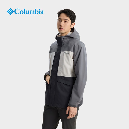 Columbia哥伦比亚户外25春夏新品男子防水冲锋衣徒步外套XE4839 012 L (180/100A)