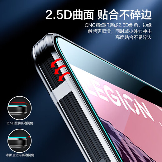 Flash Magic Lenovo Y700 Плоская смягченная пленка Saveer 8,8 дюйма 2024/2023 Полноэкранная защитная пленка Anti-Finger Print 24/23 Универсальная модель [HD] 1-Peece + Artifact Y700