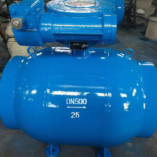 Er Jianbing Guss Stahl Volles Schweißkugelventil Q61F Manuell Turbine Q367F16C Hochtemperatur und Hochdruckdampfschweißschweißventil DN300 Turbo DN450 9195