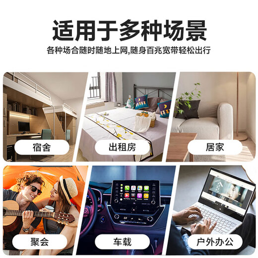 North Latitude Honeycomb portable wifi6 comes with 1500G, supports 5G 4G devices, card-free mobile travel, unlimited portable wireless network card, national universal traffic, 2025 model, 10,000 mAh large battery, upgraded WiFi6+ | ZTE chip 2025 new model, suitable for ZTE, Lenovo and other devices