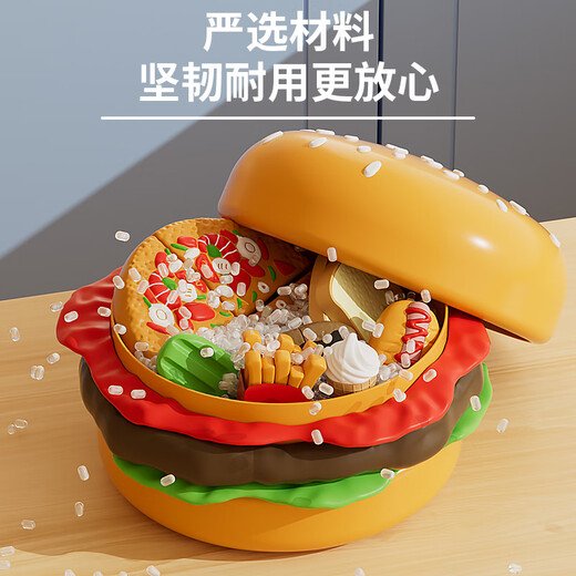 Yimi Big Mac Hamburger Chokele Spielzeug Puzzle Haus spielen Haus für Männer und Frauen 3-6 Jahre altes Kindergeburtstagsgeschenk