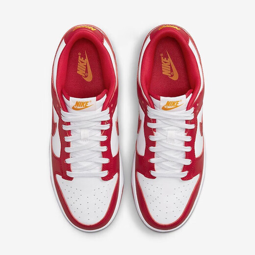 
Nike (NIKE) basketball shoes men's shoes Spring AirJordanaj1 low top breathable casual light wear-resistant sports shoes Trendy products DD1391-602/retro white and red 42