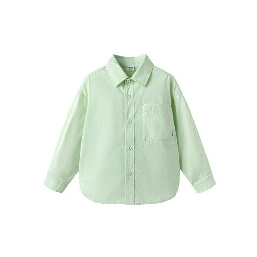 Semir children's long-sleeved shirt 2024 new simple fashion curved design top summer boys 285224152101