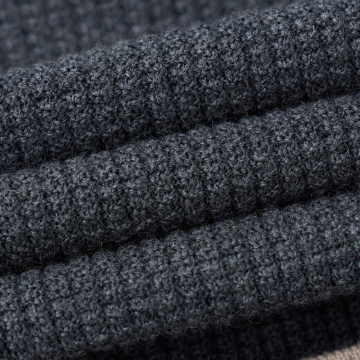 CAMICISSIMA autumn and winter warm wool sweater gray men's wool cardigan gray one size 52