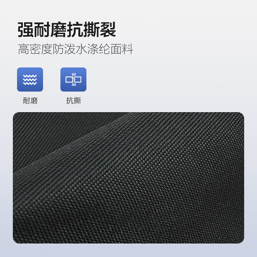 爱华仕拉杆旅行包大容量拉杆包可手提旅行包折叠旅行袋防泼水行李包黑色
