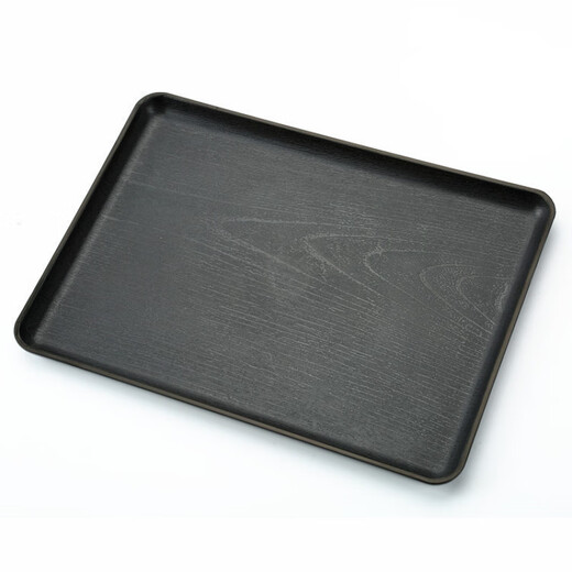 Una bandeja de plástico de Junsheng Pallet bandeja para la barbacoa Ban de bandeja de bandeja chuans y plato de fragancia plato de hotel rectangular comedor y placa de comida rápida 691 (30*) 20 cm