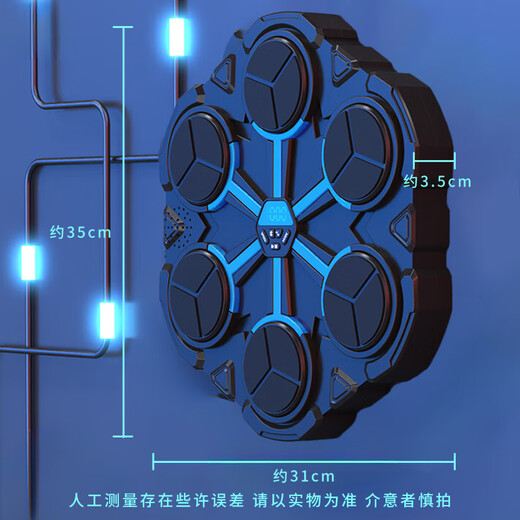 华诗孟音乐拳击机拳击墙靶儿童智能健身训练8-10-12岁男孩生日礼物玩具