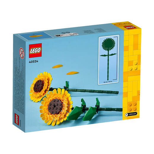 乐高（LEGO）积木拼装40524 向日葵男孩女孩儿童玩具七夕情人节礼物