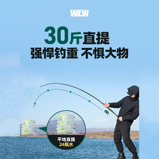 Sea rod casting rod set for silver carp and bighead carp sea fishing special fishing rod super hard far-range casting rod full set of all metal giant sea rod 3.6m naked rod [classic style] (only rod)