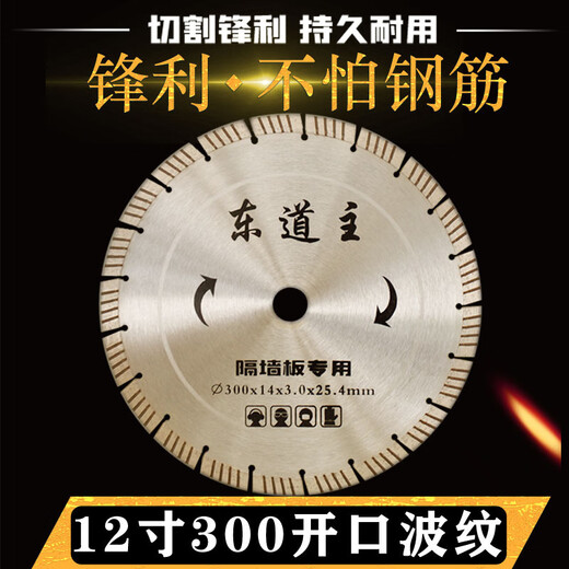 Host main trunk cutting water cutting ALC wall panel saw blade reinforced concrete saw blade 250/266/272/280/300 272 opening corrugated