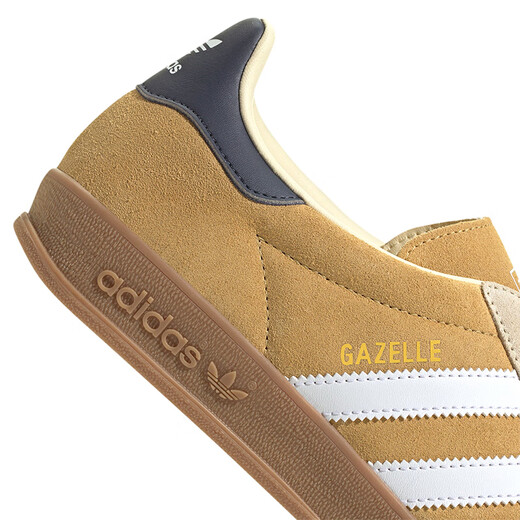 阿迪达斯ADIDAS男女三叶草系列 GAZELLE INDOOR 休闲鞋 JI3523 38码/UK5