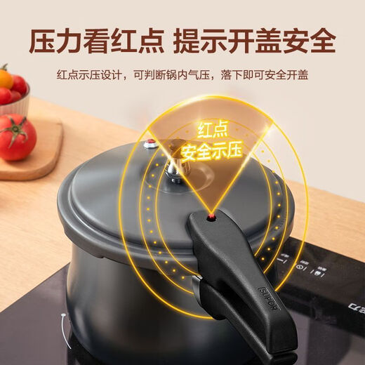 SUPOR pot set non-stick household three-piece kitchen frying pan wok full set gas open flame universal eight-piece set (frying + frying + soup + pot + steam + pressure cooker +
