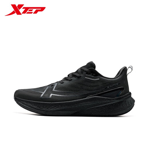 
XTW [The darker the more you practice] Two thousand kilometers three generations of men's running shoes, sports shoes, lightweight shock-absorbing and wear-resistant running shoes body test