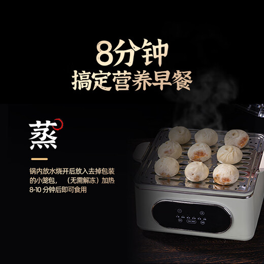 Kopfküche alte Nudeln Xiaolongbao 500 g ungefähr 20 Shengzhou Geschmack frisches Fleischbrötchen Frühstück Futter halbfinished Instant Food