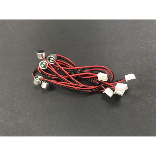 
Original 9767 electret microphone with 2.54MM.2P terminal head full pointing microphone 10*7 microphone MIC microphone 9767 rubber microphone head cover