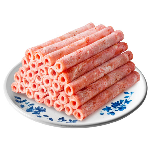Oriental Harbor Imported Original Cut Beef Rolls Net Weight 2Jin Jin is equal to 0.5kg Beef Grain-fed Fatty Beef Rolls Hot Pot Ingredients BBQ Meat Ingredients 1kg
