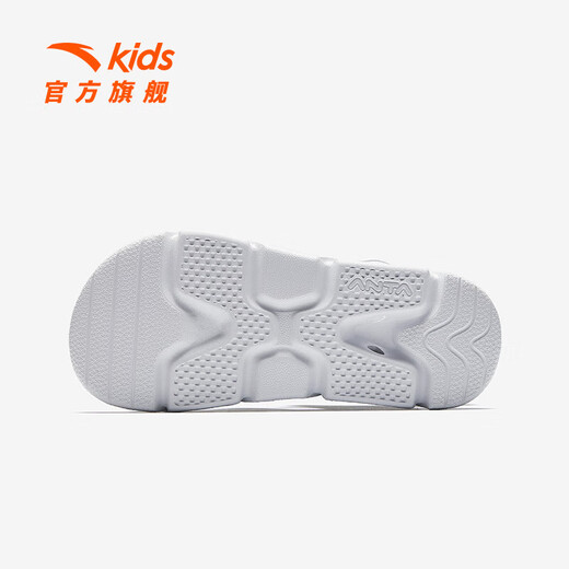 ANTA children's sandals, girls' shoes, 2025 summer new children's sports shoes, open-toe arch beach shoes, boys, new ink blue/fluorescent aqua-9 34