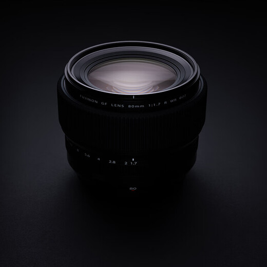 FUJIFILM medium format camera lens GF80mm F1.7 R WR