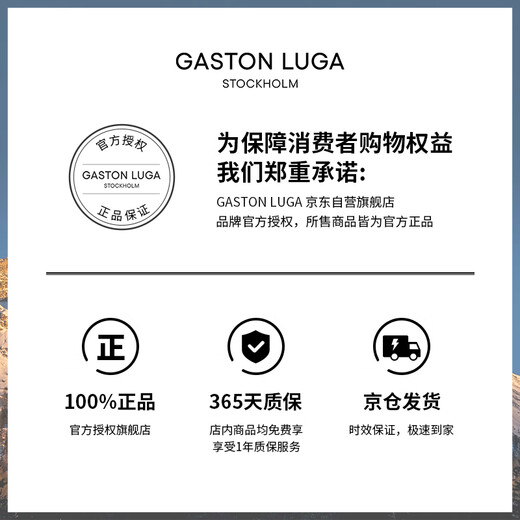 GASTON LUGA Computer Backpack 13-inch Large Capacity School Bag Men's Travel Backpack Water-Repellent Valentine's Day Gift Elegant Black