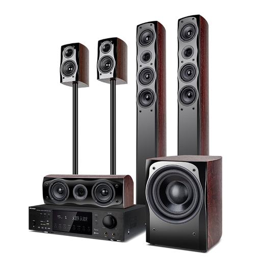 
Shanshui (SANSUI) F5 Home Cinema 5.1 Channel Combination Audio Set Floor-standing Surround Audio Stereo Surround Effect Home Audio Supports Decoding F8 Exclusive Edition [High-end Wireless Amplifier 10A]