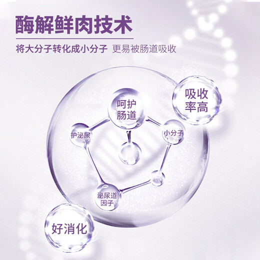 Gurute Cat Food Full Price Grain-Free Urinary Tract Care Cat Formula Kitten Cranberry Psyllium 3kg 3Jin Jin is equal to 0.5kg 2 packs丨 Cranberry Fresh Meat Formula丨Cares Urinary Tract