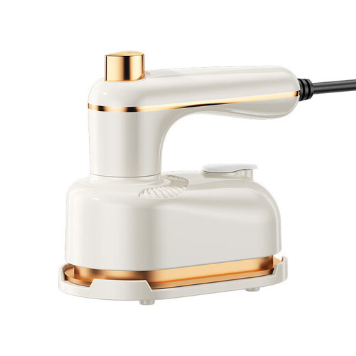 Fat Donglai Handheld Garment Ironing Mechanical Electric Iron Mini Business Travel Portable Direct Plug Electric Small Beige-Flat Garment Ironing Dual-Purpose European Regulation