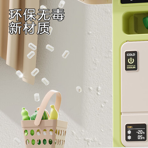 欣格儿童玩具厨房加大女孩63件做饭仿真模拟煮饭厨具套装声光生日礼物