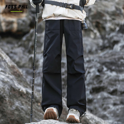 
Foss Phil American work pants men's spring and summer loose straight outdoor charge paratrooper sports casual pants 8398 black L