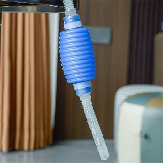 Yuexinke new wine pump household self-priming siphon tube fully automatic thickened silicone hose filter white wine new wine smoker food grade material 1.5 meters large suction model 1 set