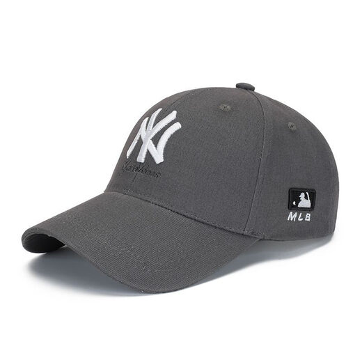 NEW NY MLB ERA hat men's and women's baseball cap Korean version new sunshade hard top trendy peaked hat sun protection versatile casual fashion embroidery NY black one size fits all size adjustable 52CM-63CM