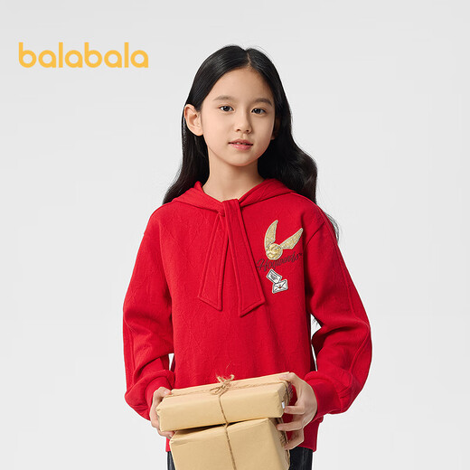 Balabala children's long-sleeved sweatshirt girls 2025 spring top Harry Potter IP mall same style 202125121007