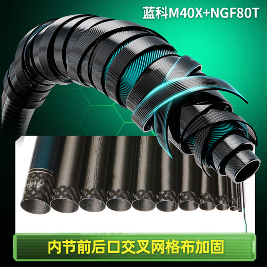 
Jinjifeng Jinjifeng Light Armor 121 Fishing Rod Traditional Fishing 19 Adjustable Cannon Rod Ultralight High Carbon Long Rod Pole Light Armor 12113 meters [Pole Slight + Rod Pack]