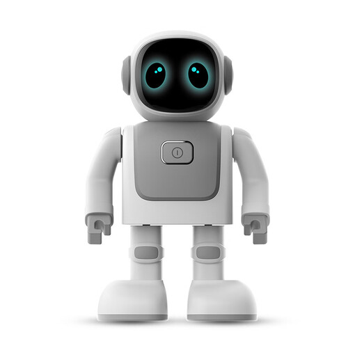 Fantasy Dancing Robot Intelligent Programmation Bluetooth Audio Space Robot Children's Toys Intelligent Companion Robot Creative Gift Standard Edition Gray