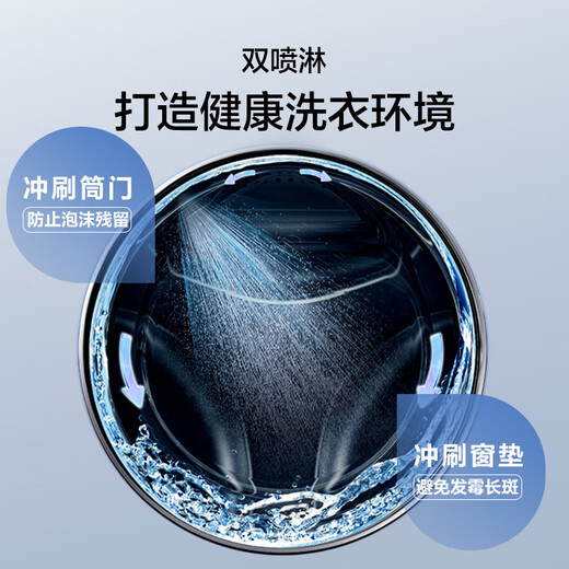 Haier drum washing machine fully automatic home 12kg large capacity rental housing ultra-thin home appliances national subsidy OCC50DS first-level energy efficiency trade-in