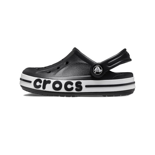 Crocs Bey Kaluban Children's Cave Shoes Chores de plage Chaussures garçons et filles Booths Slippers / 207018/207019 Black-001 35 (215 mm)
