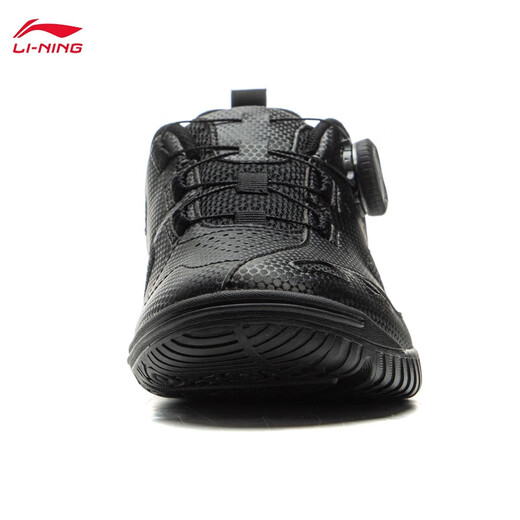Li Ning MAGE ESS table tennis shoes for men and women, mesh breathable, shock-absorbing and wear-resistant, national team professional table tennis training shoes, black 41