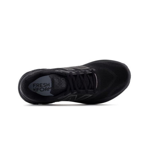 NEW BALANCENB official 25 new sports shoes men's shoes breathable and cushioned Fresh Foam X running shoes 880 v15 series black M880K15 44 (foot length 28cm)