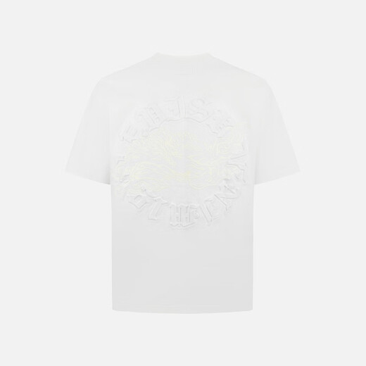 EVISU福神 2025年夏季新品 男士龙图案印花宽松T恤2ESHTM5TS1098LFCT 白色 XL 【宽松可选小1个尺码】