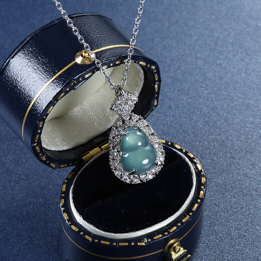 Jianlu – collier en argent gourde de Jade pour femmes, pendentif de luxe léger de haute qualité, bijoux cadeau d'anniversaire pour petite amie et maman